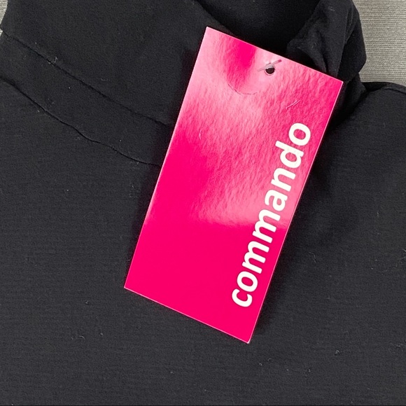 Commando Ballet Short Sleeve Turtleneck Bodysuit - Picture 6 of 9